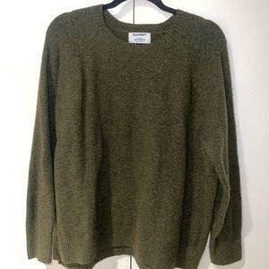 Old Navy Men's Forest Green Crewneck Sweater
